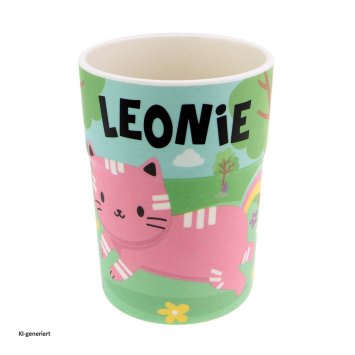 Kinderbecher Namensbecher Leonie