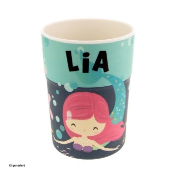 Kinderbecher Namensbecher Lia