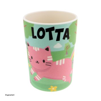 Kinderbecher Namensbecher Lotta