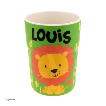 Kinderbecher Namensbecher Louis