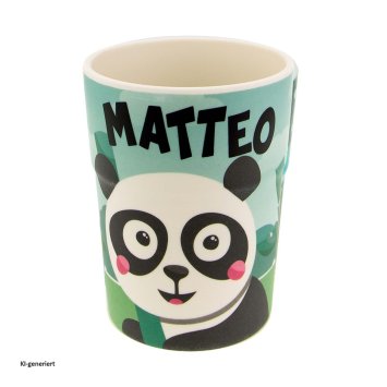 Kinderbecher Namensbecher Matteo