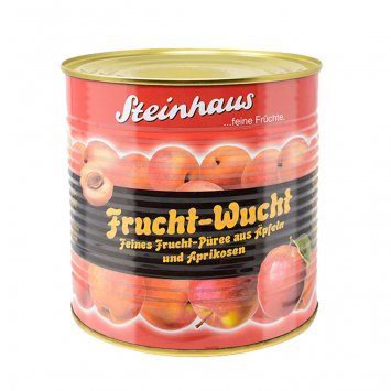 Steinhaus Frucht Wucht Aprikose Frucht Püree aus Apfel Aprikose 2650ml