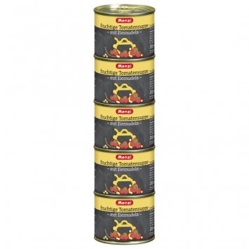 Menzi fruchtige Tomatensuppe mit Eiernudeln vegetarisch 1000ml
