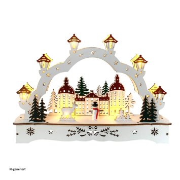 Schwibbogen Winterschloss