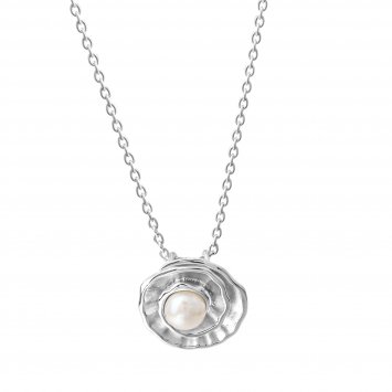 Halskette 925 Silber Süßwasserzuchtperle