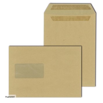 Versandtasche mit Fenster 500 St., selbstklebend DIN C5