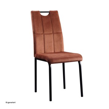 Stuhl Denton Velvet Braun