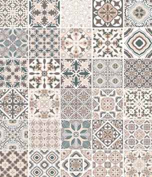 Glasrückwand Mod. Kachel 60 x 70 cm, Spritzschutz für Herd oder Spüle