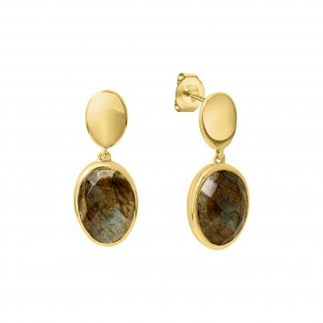 Ohrring 925 Silber vergoldet