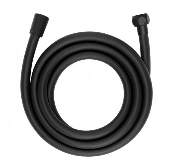 Mod. Design Duschschlauch Schwarz matt 175 cm, mit Verdrehschutz und Trinkwasserzulassung