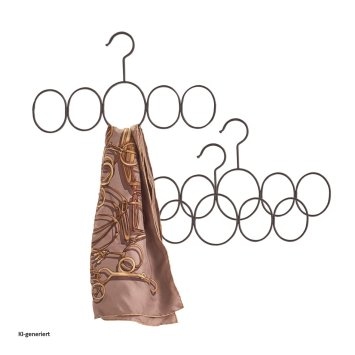 Tücherhalter 3er Set Kleiderbügel