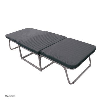 Gästebett 72 x 180 cm 2 in 1 zusammenklappbar