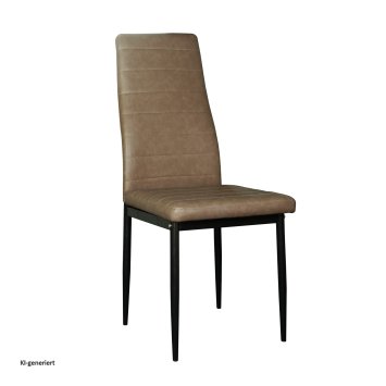 Stuhl Memphis PU Antikbraun