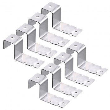 Fensterhaken 8er Set, für Fensterrahmen bis 1,8 cm geeignet