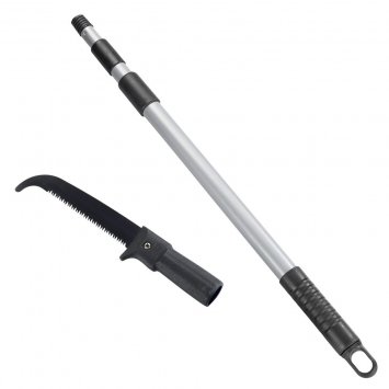 Astsäge und Teleskopstiel, bis zu 342 cm Arbeitshöhe