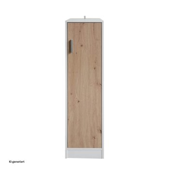 Küchenschrank Weiß Artisaneiche Blanca S