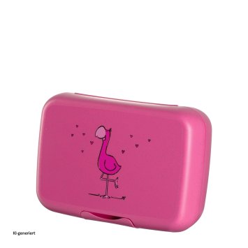 Brotdose BAMBINI Flamingo