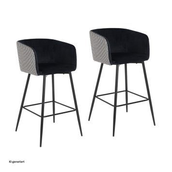Barhocker Delray 2er-Set