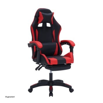 Gaming Stuhl Krit Eco Schwarz-Rot