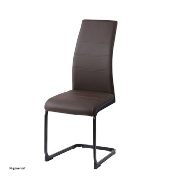Schwingstuhl SallyP PU Braun