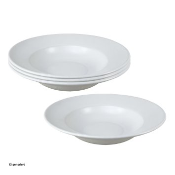 Pastateller Ø 28 cm Weiß Antonia