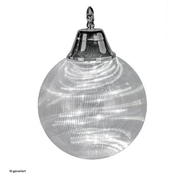 Hänge Kugelleuchte, warmweiss LED
