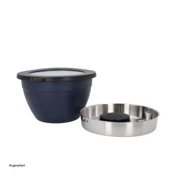 Salatschüssel-Set 1,9 Liter Azurblau