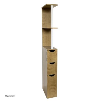 Raumteilerregal 136 cm Thekla Baumscheibe