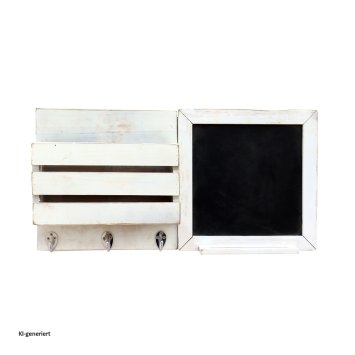 Wandorganizer mit Tafel Weiß Lino