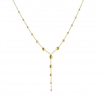Collier 585/- Gelbgold Kugeln
