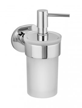 UV-Loc® Seifenspender Mod. Maribor, Befestigen ohne Bohren mit innovativem Klebesystem