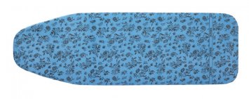 Bügeltischbezug Mod. Keramik M Blume, bis 126 x 41 cm einsetzbar