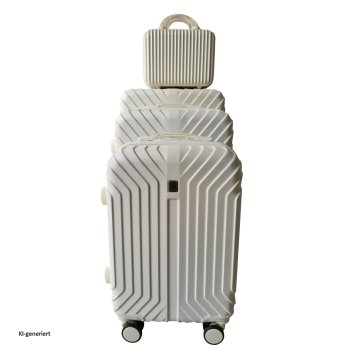 Hartschalenkoffer 4er-Set Mabell Weiß