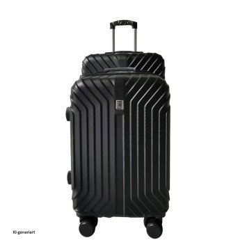 Hartschalenkoffer 2er-Set Mabell Schwarz