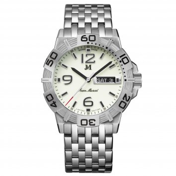 Herren Armbanduhr Edelstahl  Satiniert 22cm