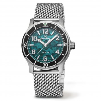 Herren Armbanduhr Edelstahl  Satiniert 22cm