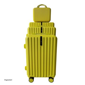 Hartschalenkoffer 4er-Set Leandra Gelb