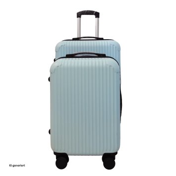 Hartschalenkoffer 2er-Set Frenzi Hellblau
