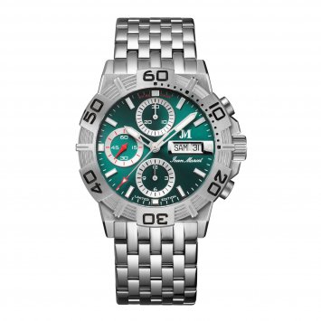 Herren Armbanduhr Edelstahl  Satiniert 22cm