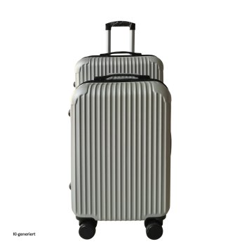 Hartschalenkoffer 2er-Set Frenzi Silber