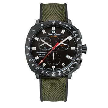 Herren Armbanduhr Edelstahl geschwärzt Satiniert 25cm