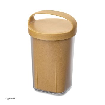 Snackpot mit tiefem Einsatz und Deckel 550 ml BUDDY ISO