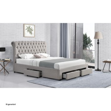 Bett mit Stauraum 180 x 200