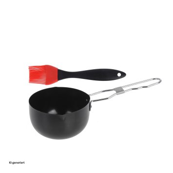 Soßentopf mit Pinsel BBQ