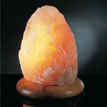 Salzkristall-Lampe