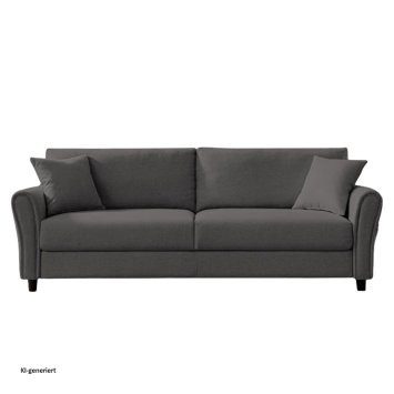 Sofa Valeria Grau Zweisitzer