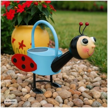 Gartendekoration Kanne Käfer