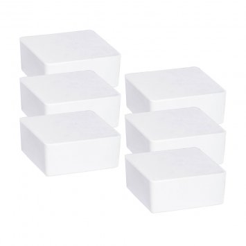 Raumentfeuchter Mod. Cube Nachfüller 500 g mit Orangenduft, 6er, Luftentfeuchter Nachfüllpack