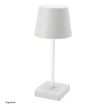 LED Tischleuchte Weiß mit Touchfunktion