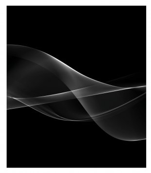 Küchenrückwand Mod. Rauch, schwarz, gehärtetes Glas, 60x70 cm, hitze- und kratzfest